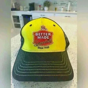 Vintage Better Made Baseball Cap. Made in Michigan.